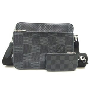 Louis Vuitton Trio Messenger Shoulder Bag Damier